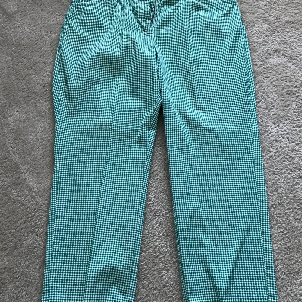 Lands End women’s gingham ankle pants